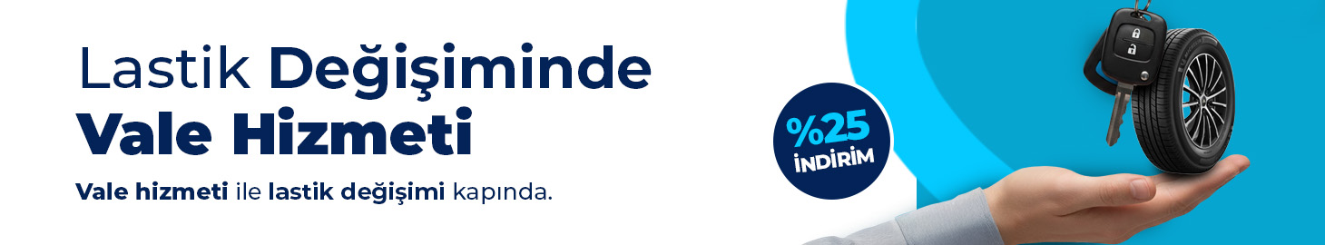 Lastik Değişiminde Vale Hizmeti